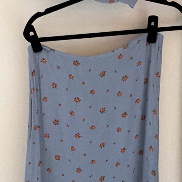 Reformation Blue Floral Set Skirt and Top - Picture 6 of 6